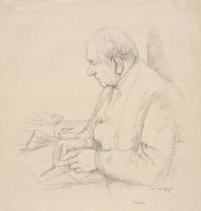 Sir Francis Seymour Haden, 1897. Creator: William Rothenstein (British, 1872-1945)