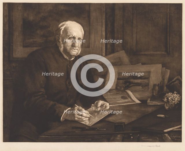 Sir Francis Seymour Haden, 1901. Creator: Francis Seymour Haden (British, 1818-1910).