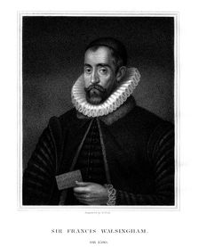 Sir Francis Walsingham, spymaster of Queen Elizabeth I, (1824).Artist: W Holl
