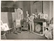 Sir Frank Dicksee, P.R.A., c1884. Creator: Joseph Parkin Mayall