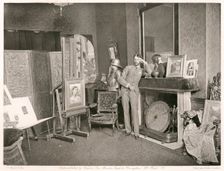 Sir Frank Dicksee, P.R.A., c1884. Creator: Joseph Parkin Mayall