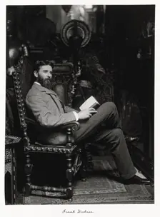 Sir Frank Dicksee, PRA, c1889-1891. Creator: Ralph W Robinson