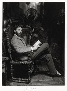 Sir Frank Dicksee, PRA, c1889-1891. Creator: Ralph W Robinson