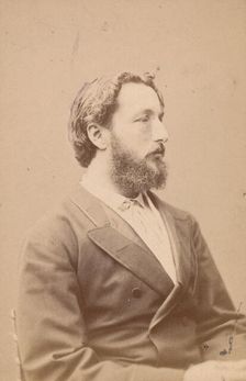 [Sir Frederic Leighton], 1860s. Creator: John & Charles Watkins