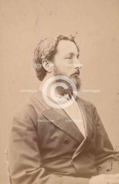 [Sir Frederic Leighton], 1860s. Creator: John & Charles Watkins.