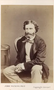 Sir Frederick William Burton, (1816-1900), c1850-1880. Creator: John Watkins