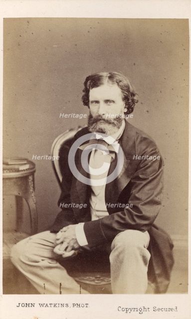 Sir Frederick William Burton, (1816-1900), c1850-1880. Creator: John Watkins.