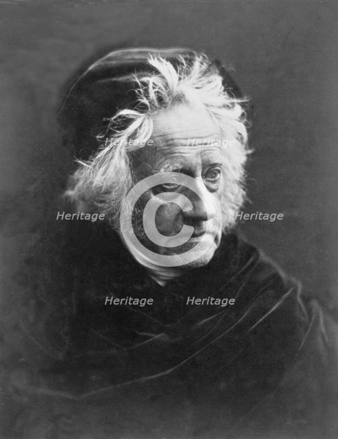 Sir Frederick William Herschel (1738 - 1822), pub. 1867. Creator: Julia Margaret Cameron (1815 - 1879).