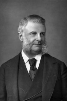 Sir Frederick Augustus Abel (1827-1902), English chemist, 1890.Artist: W&D Downey
