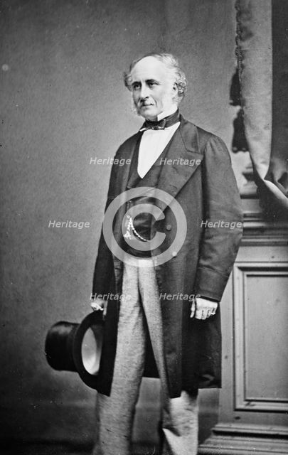 Sir Frederick Bruce, between 1855 and 1865. Creator: Unknown.