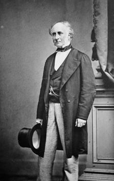 Sir Frederick Bruce, between 1855 and 1865. Creator: Unknown