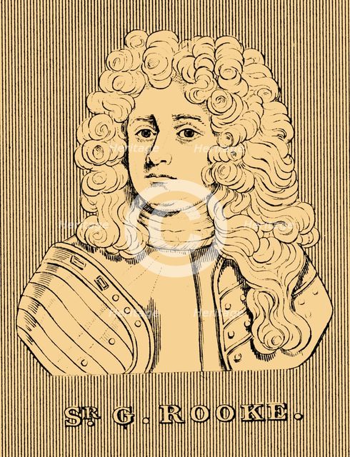 'Sir G. Rooke', (1650-1709), 1830. Creator: Unknown.