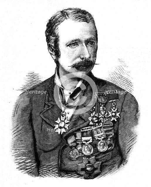 'Sir Garnet Wolseley', c1880. Artist: Unknown.