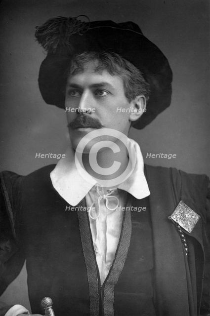 Sir George Alexander (1858-1918), English actor and theatre manager, 1893.Artist: W&D Downey