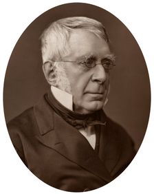 Sir George Biddell Airy, KCB, FRS, Astronomer Royal, 1877.Artist: Lock & Whitfield