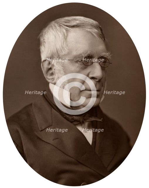 Sir George Biddell Airy, KCB, FRS, Astronomer Royal, 1877.Artist: Lock & Whitfield