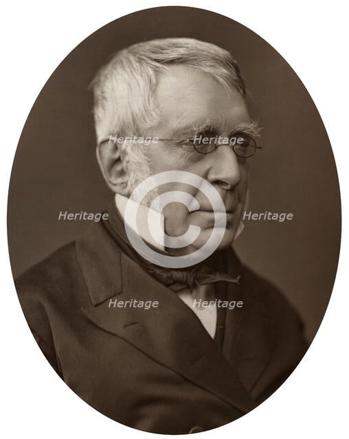 Sir George Biddell Airy, KCB, FRS, Astronomer Royal, 1877.Artist: Lock & Whitfield