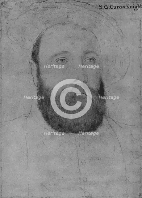 'Sir George Carew',  c1532-1543 (1945). Artist: Hans Holbein the Younger.