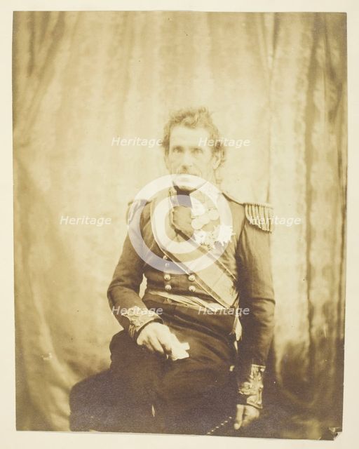 Sir George de Lacy Evans (1787-1870), General, Taken at the Crimea, 1855. Creator: Roger Fenton.