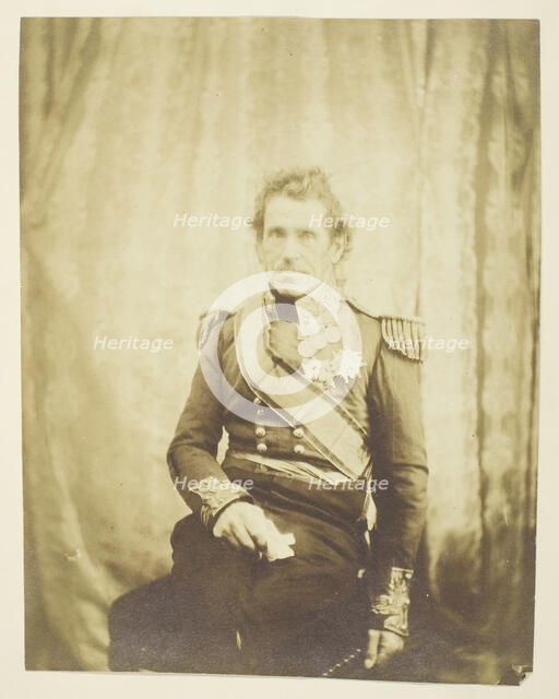 Sir George de Lacy Evans (1787-1870), General, Taken at the Crimea, 1855. Creator: Roger Fenton.
