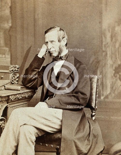 Sir George Edward Paget, 1867. Creator: Ernest Edwards.