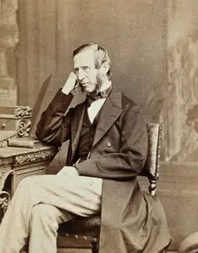 Sir George Edward Paget, 1867. Creator: Ernest Edwards