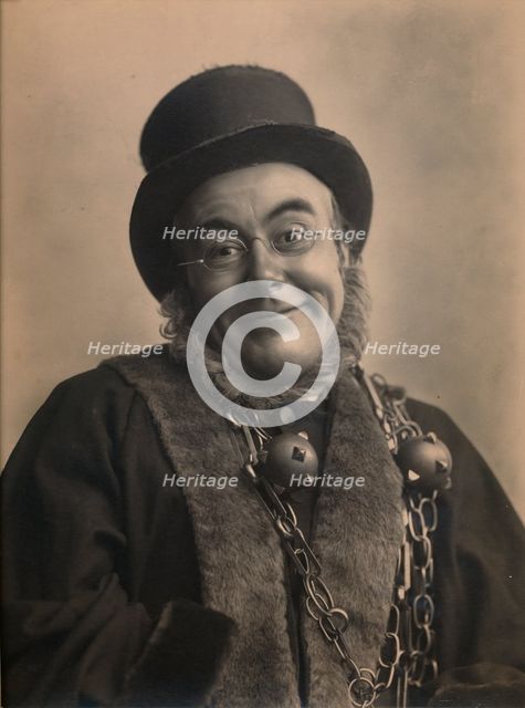 Sir George Edward Wade (1869-1954), in the character of the Mayor of Mudcumdyke, c1912. Artist: Foulsham and Banfield.