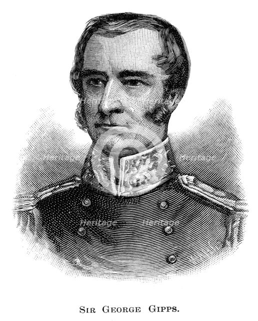 Sir George Gipps, Governor of New South Wales, (1886).Artist: WA Hirschmann