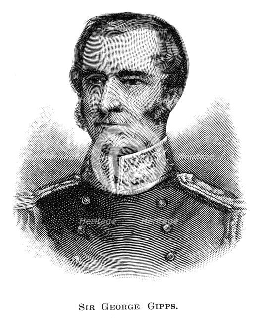 Sir George Gipps, Governor of New South Wales, (1886).Artist: WA Hirschmann
