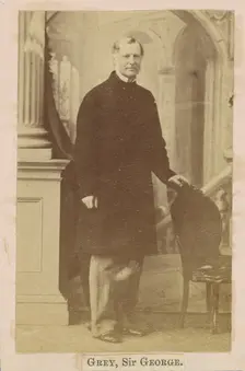 Sir George Grey, 2nd Baronet, about 1860-1862. Creator: Caldesi, Blanford & Co.