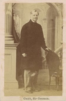Sir George Grey, 2nd Baronet, about 1860-1862. Creator: Caldesi, Blanford & Co.