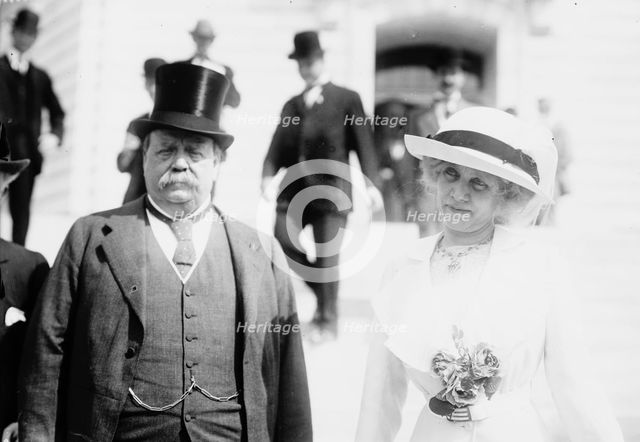 Sir George & Lady Reid, between c1910 and c1915. Creator: Bain News Service.
