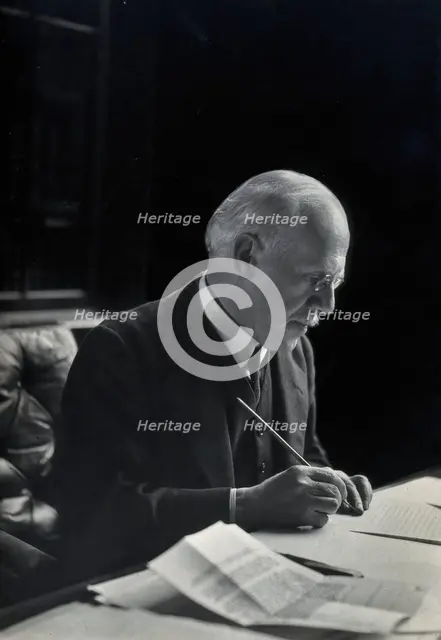 Sir George Newman. Creator: Unknown.