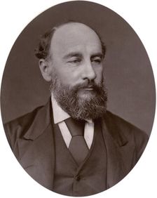 Sir George Strong Nares, Arctic explorer, 1878. Creator: Lock & Whitfield