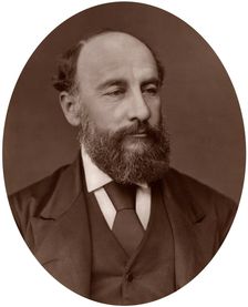 Sir George Strong Nares, Arctic explorer, 1878.Artist: Lock & Whitfield