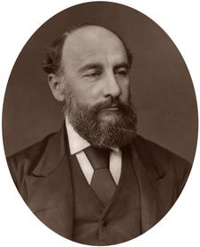 Sir George Strong Nares, Arctic explorer, 1878.Artist: Lock & Whitfield