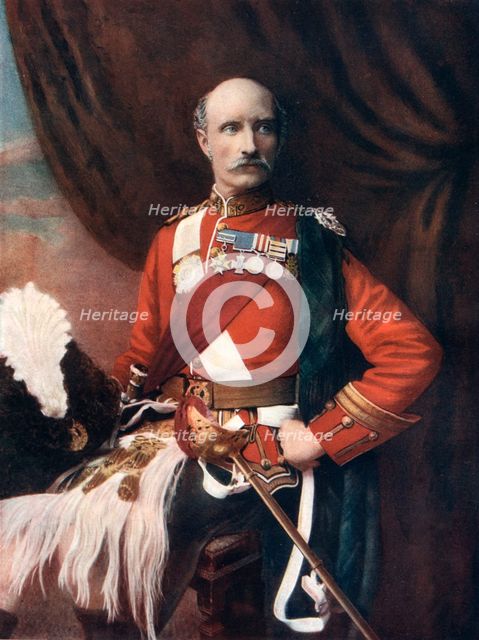 Sir George Stuart White, British Army general, 1902. Artist: Window & Grove