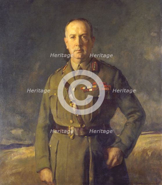 Sir General Arthur William Currie, 1920. Creator: Joseph De Camp.