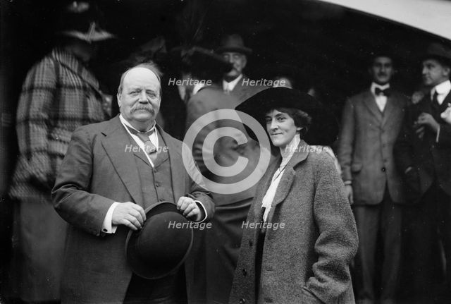 Sir Geo. Reid - Mrs. Oliver T. Johnston, between c1910 and c1915. Creator: Bain News Service.