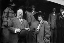 Sir Geo. Reid - Mrs. Oliver T. Johnston, between c1910 and c1915. Creator: Bain News Service