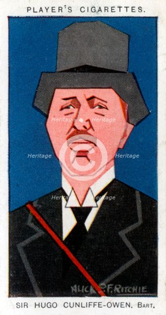 Sir Hugo Cunliffe-Owen, British businessman, 1926.  Artist: Alick P F Ritchie