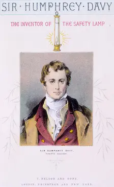 Sir Humphrey Davy, the Inventor of the Safety Lamp, c1875-c1878. Creator: Unknown