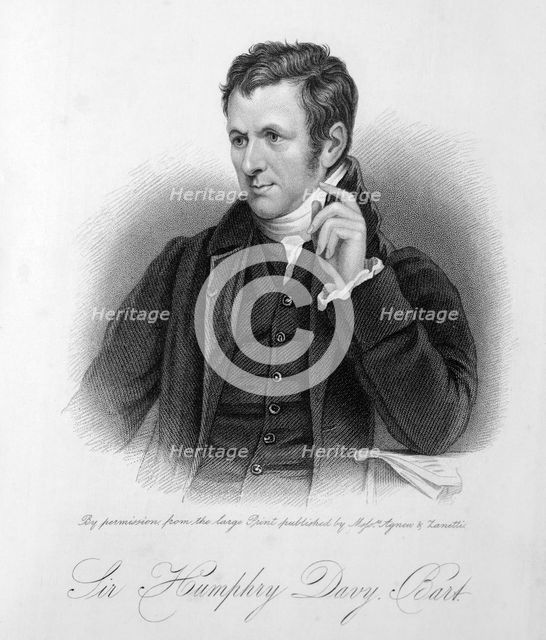 Sir Humphry Davy, c1800-c1829, (1834-1837). Creator: Samuel Freeman.