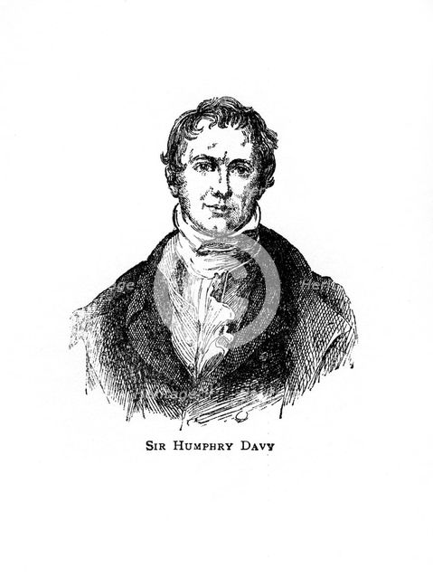 Sir Humphry Davy, Cornish chemist and physicist, (20th century). Artist: Unknown