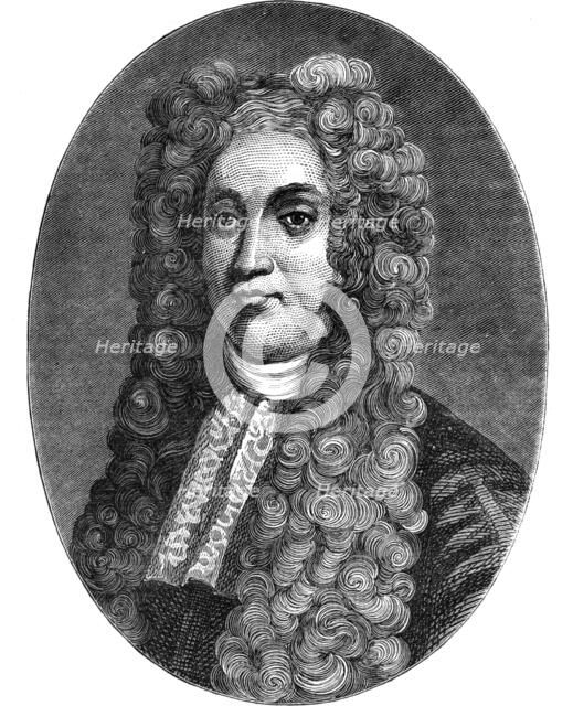 Sir Hans Sloane, English physician, naturalist and collector, c1793 (1878). Artist: Unknown.