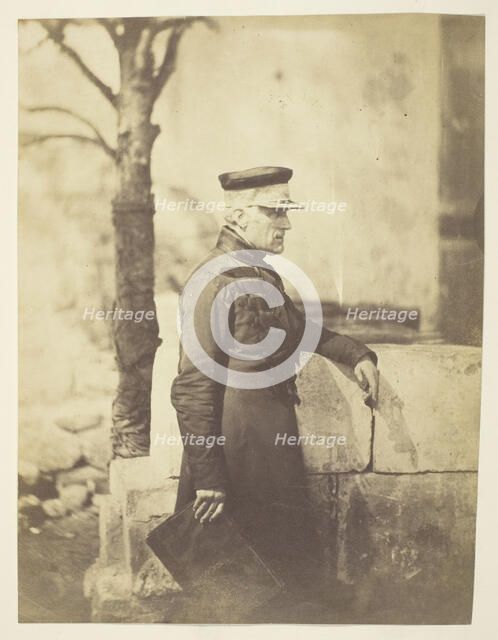 Sir Harry Jones (1791-1866), General; Chief Engineer Sebastopol, Taken on the spot, Crimea, 1855. Creator: Roger Fenton.