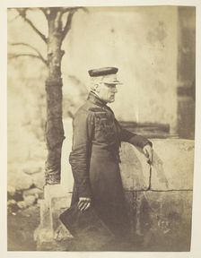 Sir Harry Jones (1791-1866), General; Chief Engineer Sebastopol, Taken on the spot, Crimea, 1855. Creator: Roger Fenton
