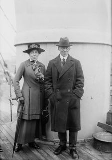 Sir Harry & Lady Brittain, between c1915 and c1920. Creator: Bain News Service