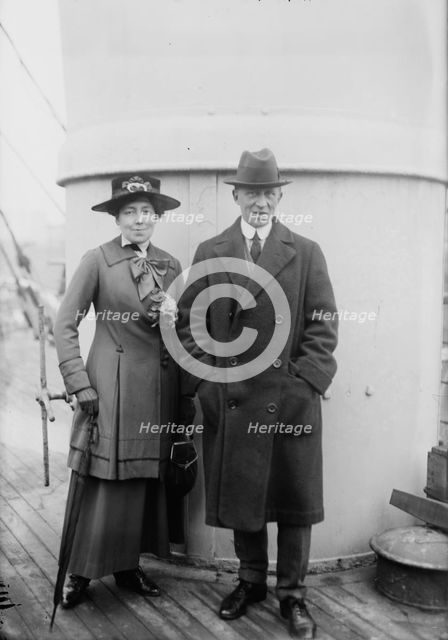 Sir Harry & Lady Brittain, between c1915 and c1920. Creator: Bain News Service.