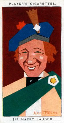 Sir Harry Lauder, Scottish comedian, 1926.Artist: Alick P F Ritchie